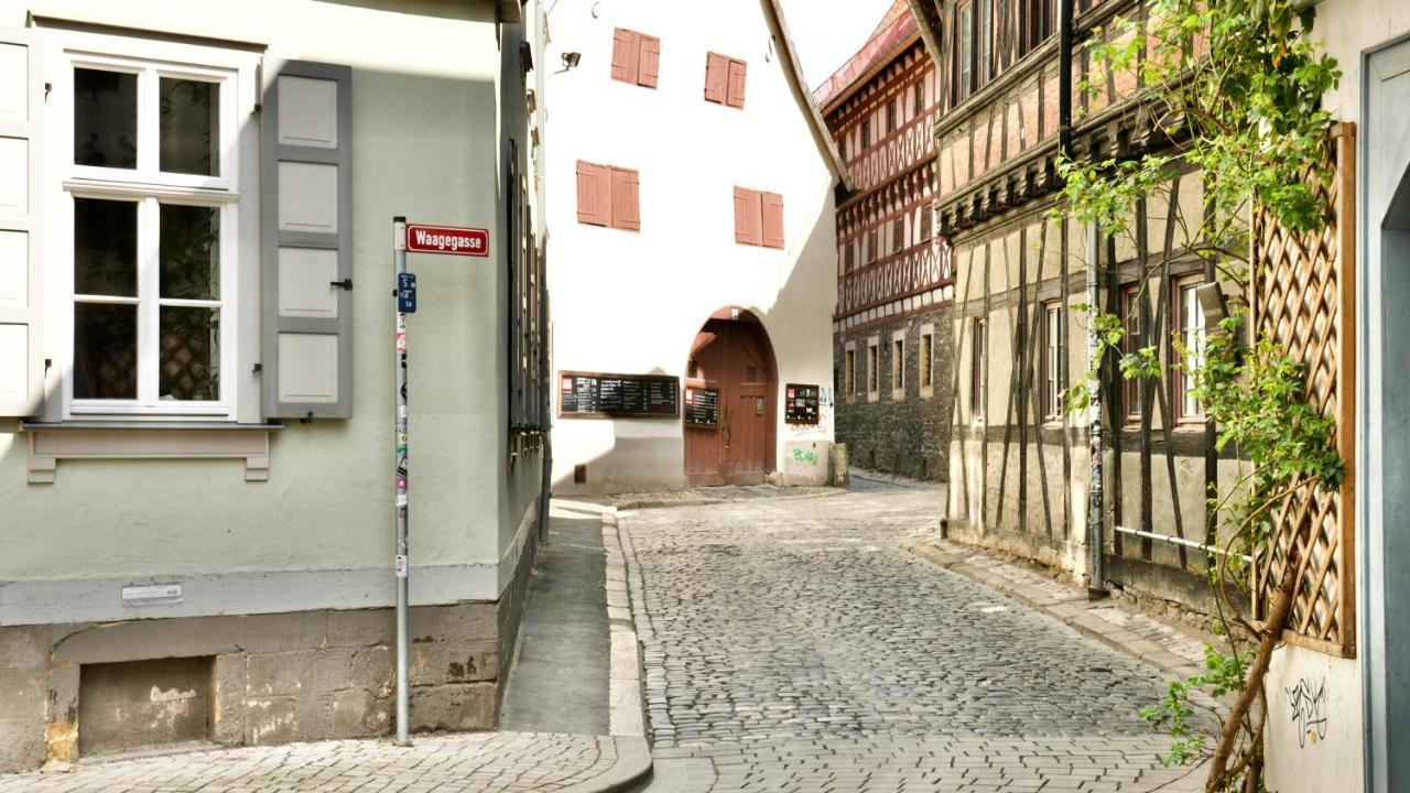 Gelber Loewe - Ferienwohnung In Der Erfurter Altstadt Εξωτερικό φωτογραφία